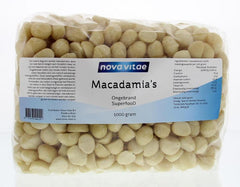 Nova Vitae Macadamia ongebrand raw 1.00 Kilogram