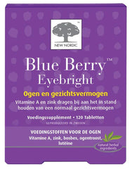 New Nordic Blue berry eyebright 120 Tabletten
