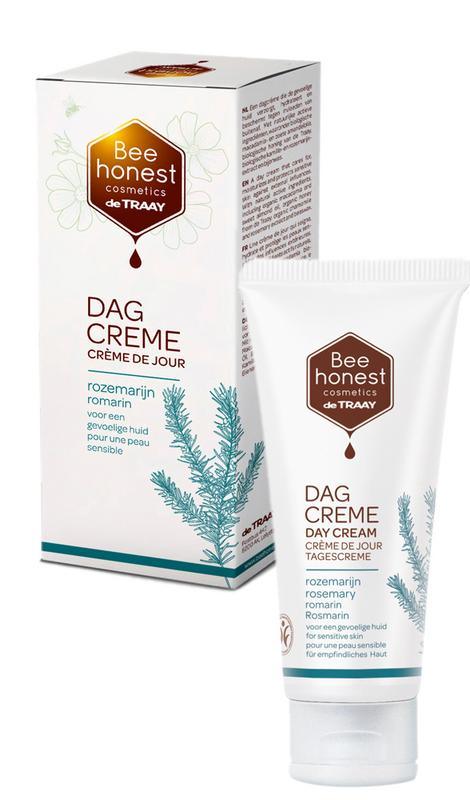 Traay Bee Honest Dagcreme rozemarijn gevoelige huid 50 Milliliter