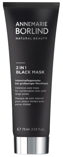 Borlind Masker skin & pore black 2-in-1 75 Milliliter