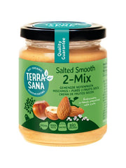 TerraSana 2 mix notenpasta hazelnoot amandelpasta bio 250.00 Gram