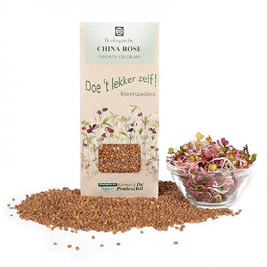 Peuleschil China rose bio 120.00 Gram