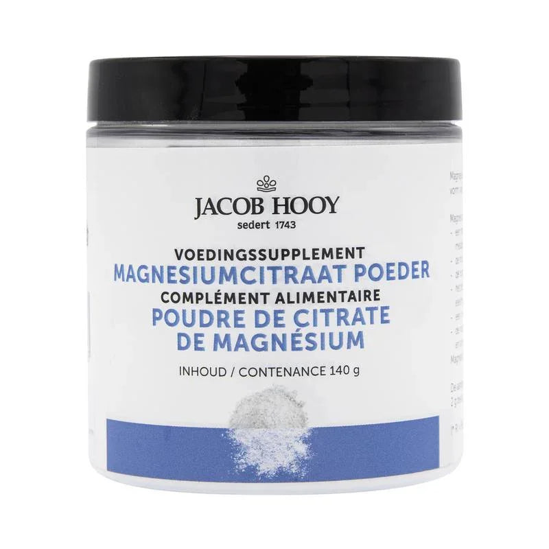 Jacob Hooy Magnesiumcitraat poeder 140 Gram