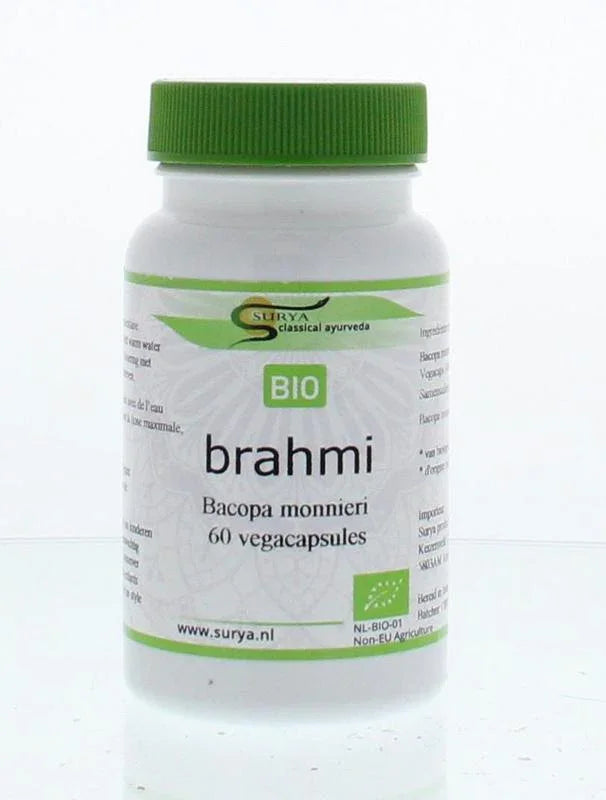 Surya Brahmi bio 60.00 Vegetarische capsules
