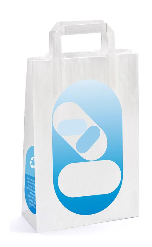 Blockland Blokbodemtas wit 320 x 160 x 390 200 Stuks