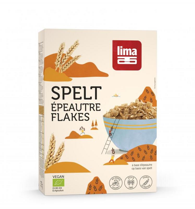 Lima Spelt flakes bio 375 Gram
