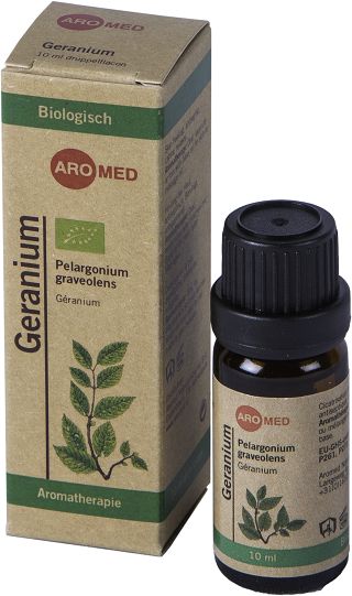 Aromed Geranium olie bio 10 Milliliter