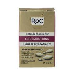 ROC Retinol correxion line smoothing night serum 10.00 Capsules