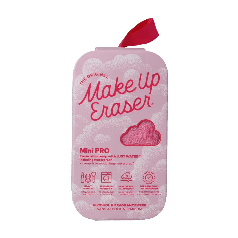 Make Up Eraser Pro pink mini make-up verwijderdoekje 1 Stuks