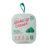 Make Up Eraser 7 Day set green recycled 7 Stuks