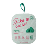 Make Up Eraser 7 Day set green recycled 7.00 Stuks