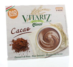 Vitariz Rice dessert chocolade 4x 100 gram bio 400 Gram