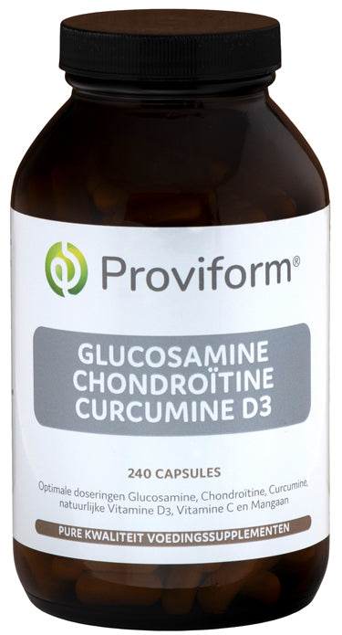 Proviform Glucosamine chondroitine curcuma D3 240 Capsules