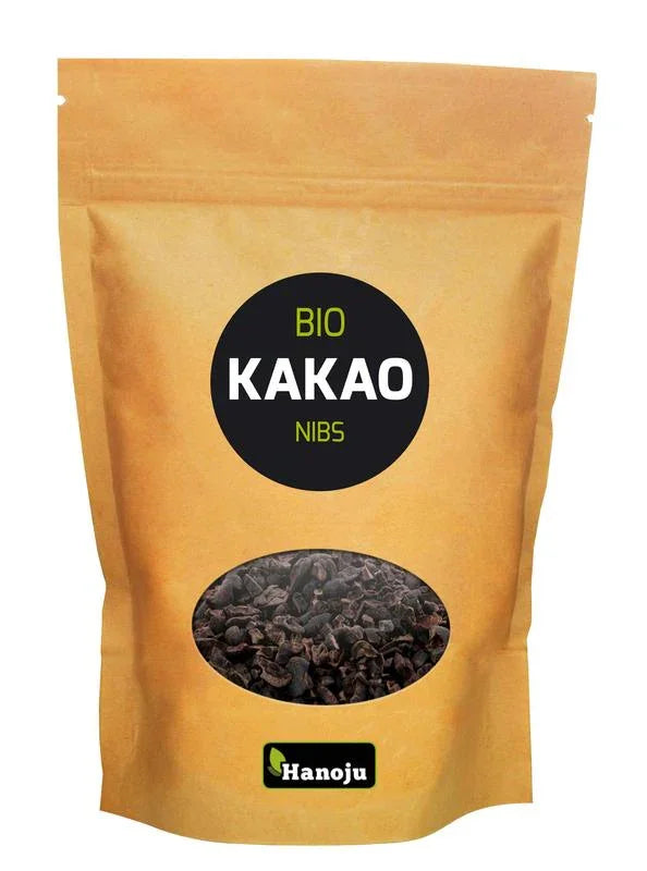 Hanoju Cacao nibs bio 500 Gram