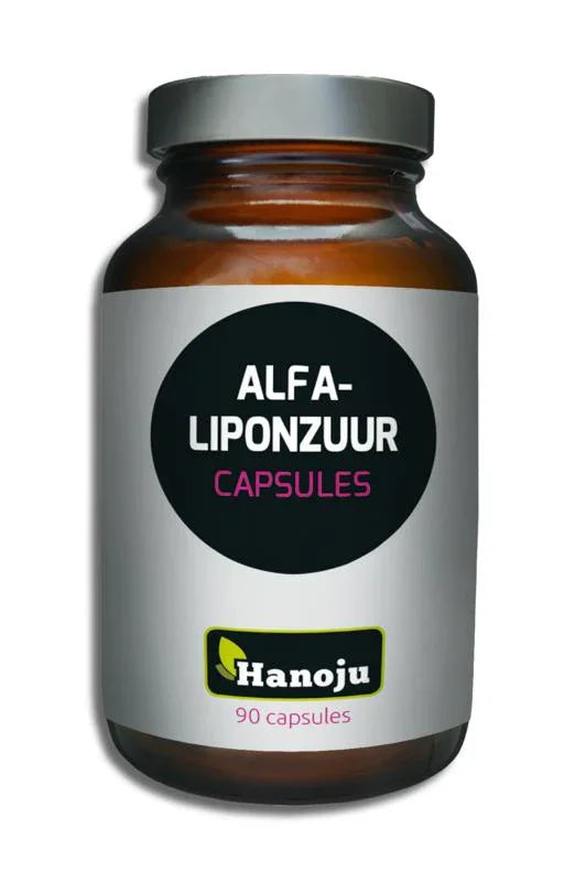 Hanoju Alfa liponzuur 90 Vegetarische capsules