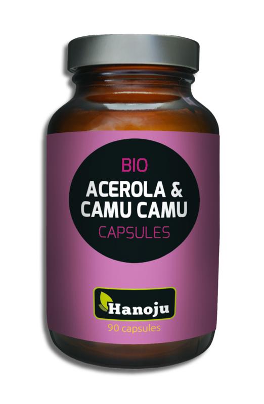 Hanoju Bio Acerola + camu camu capsules 90 Capsules