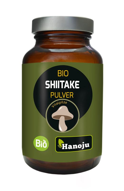 Hanoju Shiitake poeder 250mg bio 150.00 Capsules