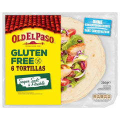 Old El Paso Tortillas glutenvrij 6 stuks 216 Gram