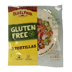 Old El Paso Tortillas glutenvrij 6 stuks 216 Gram