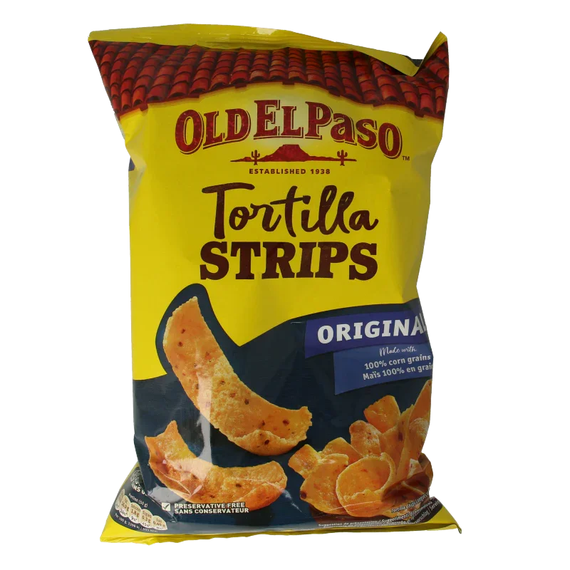 Old El Paso Tortilla strips original 185 Gram