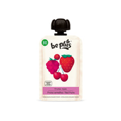Beplus Knijpfruit 100% forest fruit bio 100.00 Gram