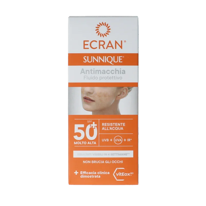 Ecran Sunique facial anti vlekken SPF50 50 Milliliter