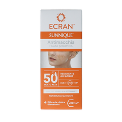 Ecran Sunique facial anti vlekken SPF50 50.00 Milliliter