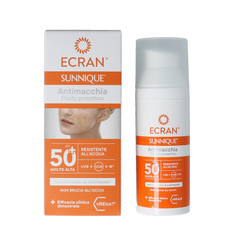 Ecran Sunique facial anti vlekken SPF50 50 Milliliter