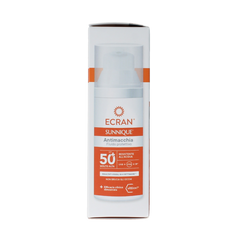 Ecran Sunique facial anti vlekken SPF50 50.00 Milliliter