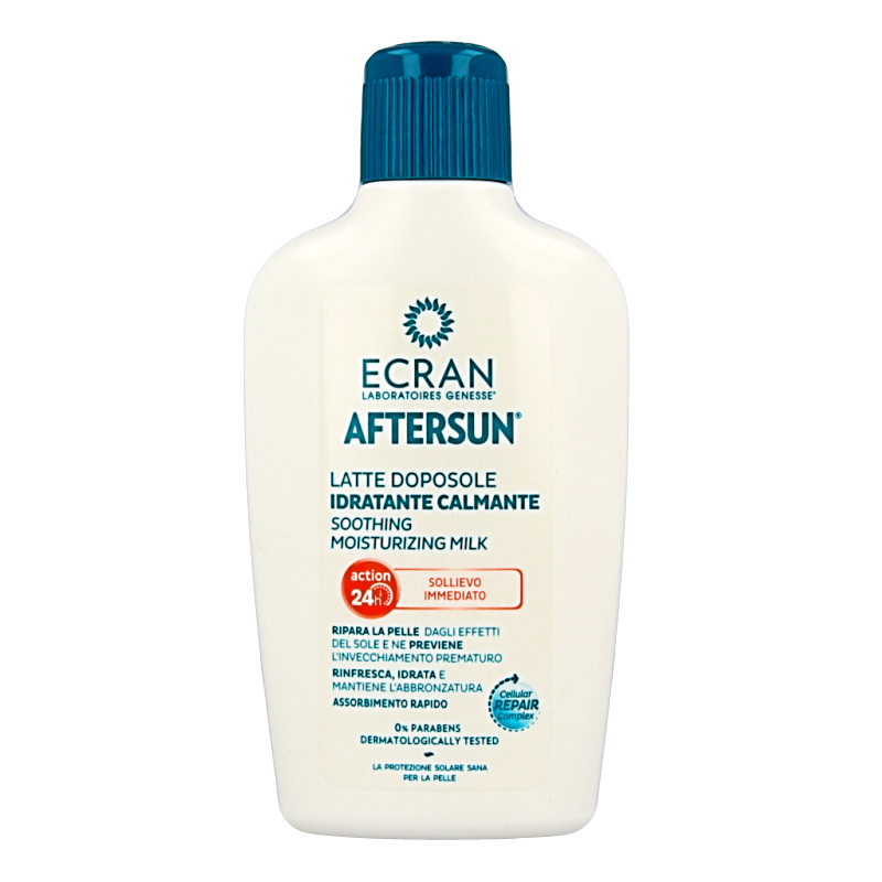Ecran Aftersun melk hydraterend & kalmerend 200.00 Milliliter