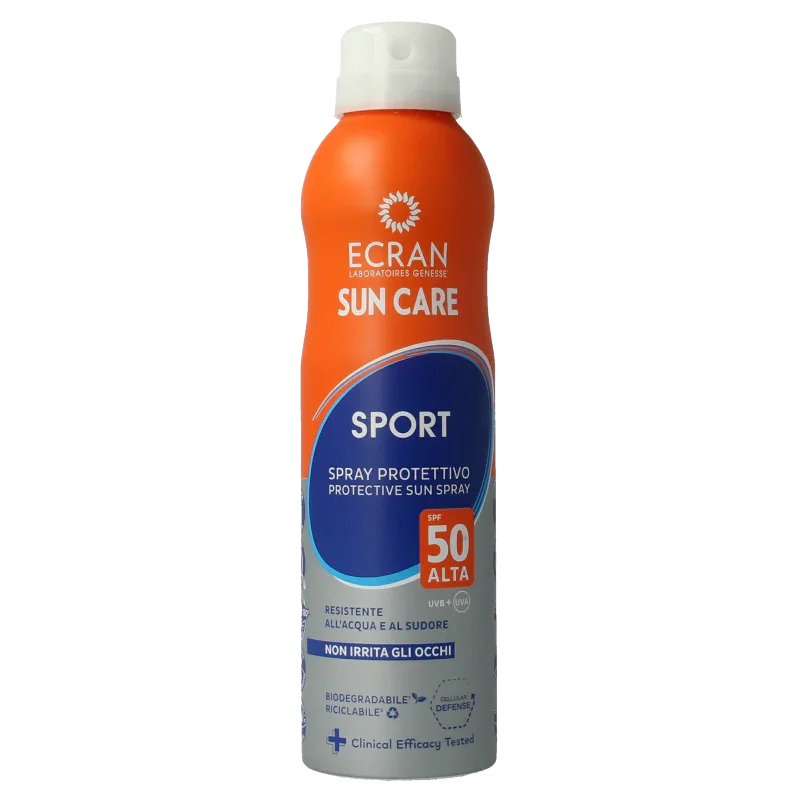 Ecran Sun milk spray invisible sport SPF50 250.00 Milliliter