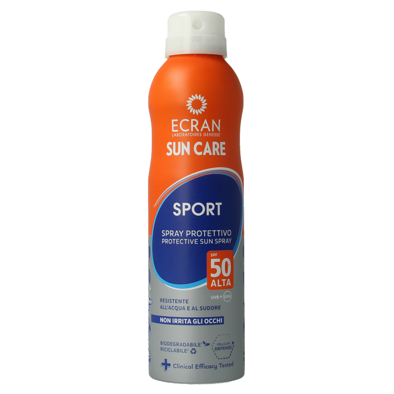 Ecran Sun milk spray invisible sport SPF50 250 Milliliter
