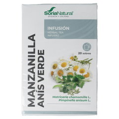 Soria Natural Manzanilla anis infusie 20.00 Zakjes