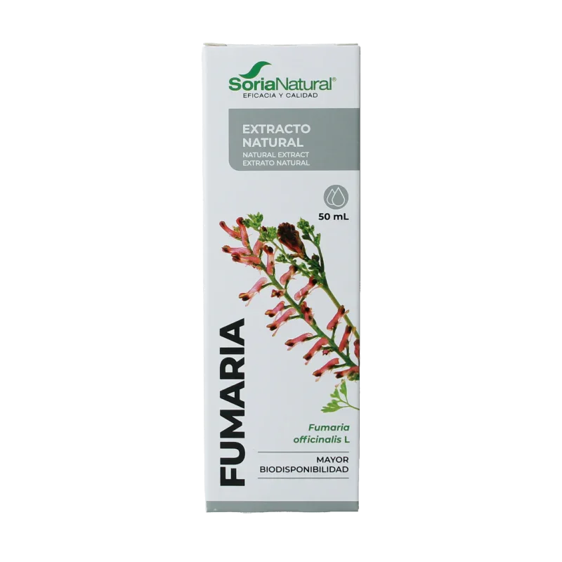 Soria Natural Fumaria officinalis extract 50 Milliliter