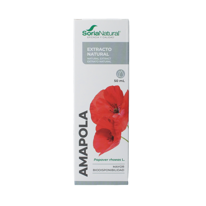 Soria Natural Papaver rhoeas extract 50 Milliliter