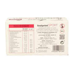 Soria Natural Fost print sport 20 x 15ml 20.00 Stuks
