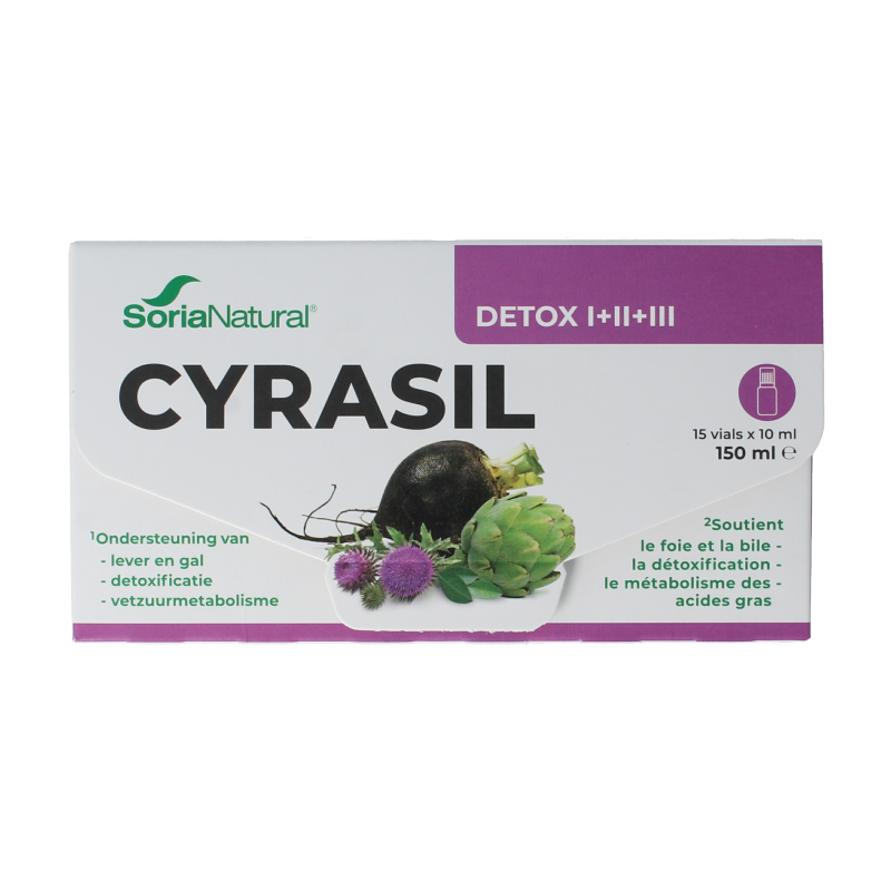 Soria Natural Cyrasil 10ml 15 Ampullen