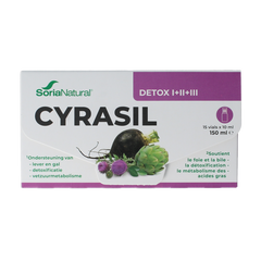 Soria Natural Cyrasil 10ml 15 Ampullen
