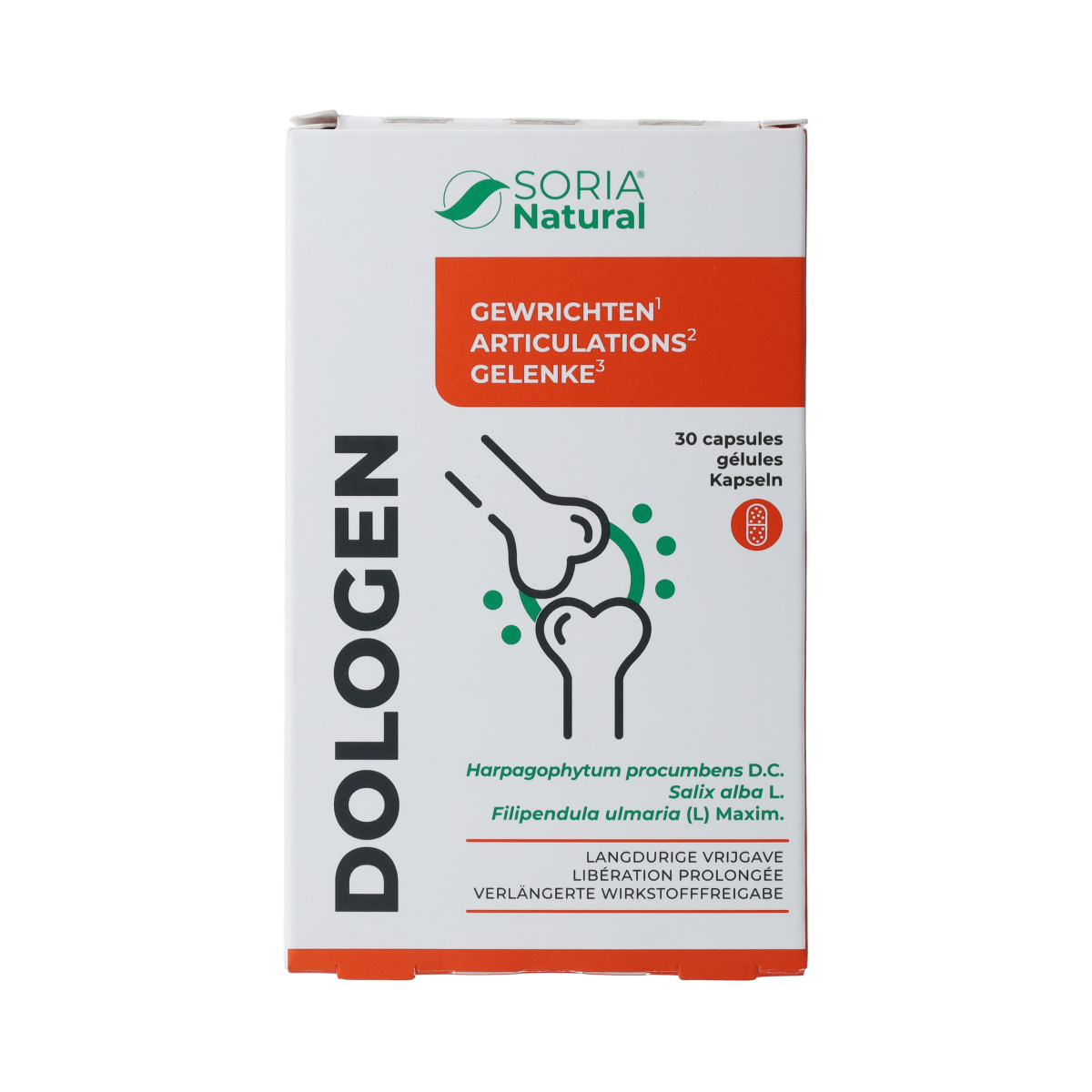 Soria Natural Dologen XXI 16C 30.00 Capsules