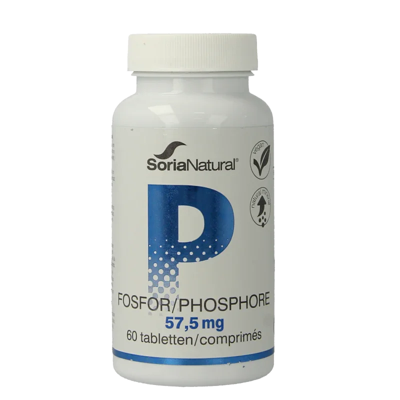 Soria Natural Fosfor 57.5mg 60 Tabletten