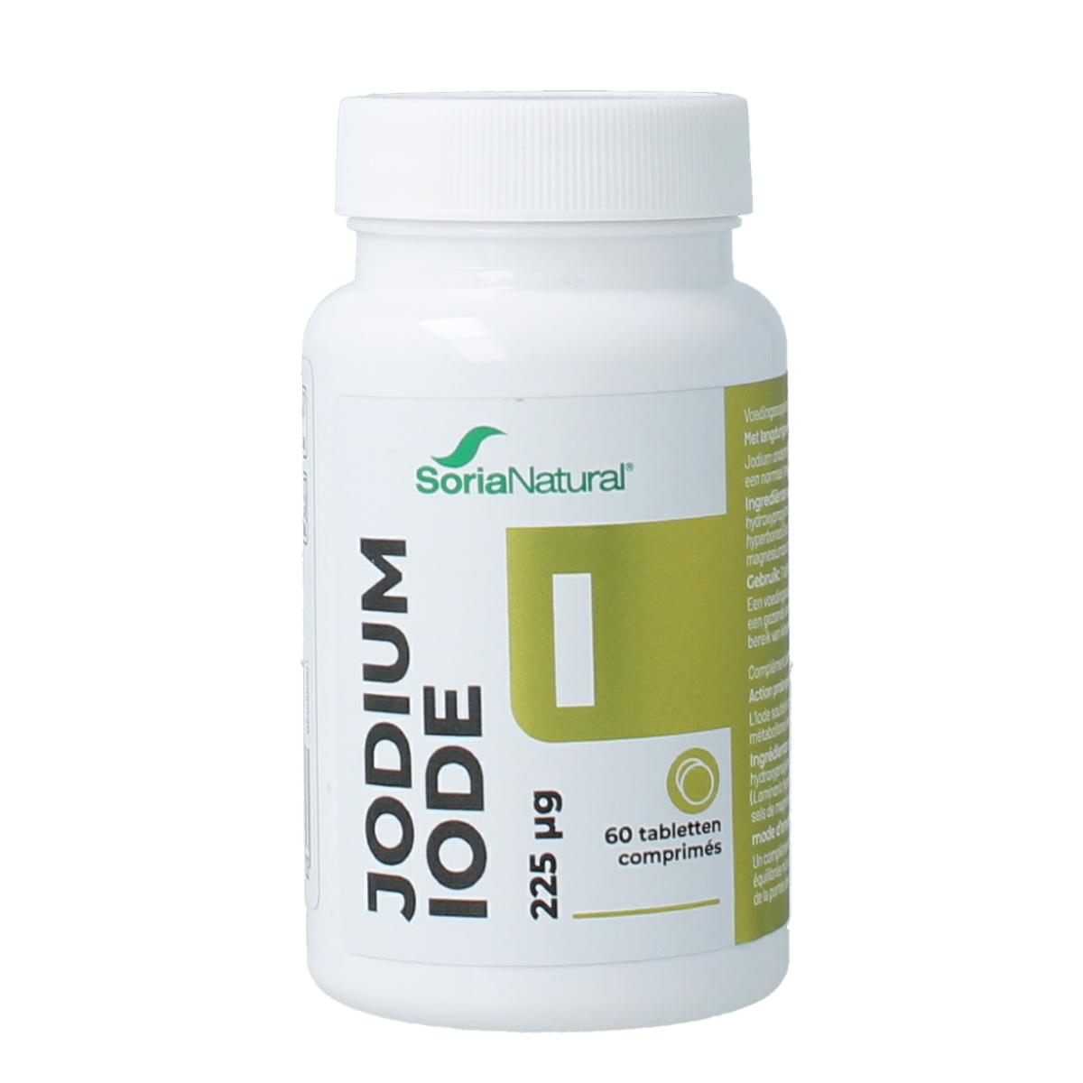 Soria Natural Jodium 225mcg bio-actief 60.00 Tabletten
