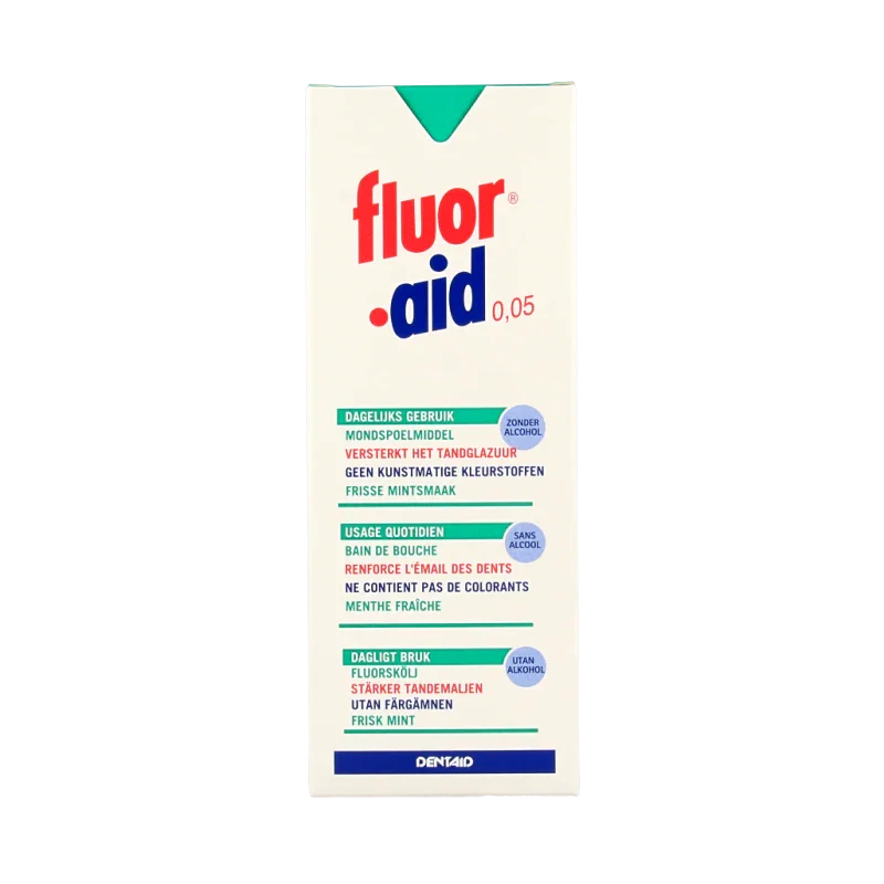 Fluor Aid Mondspoelmiddel 0.05 500 Milliliter
