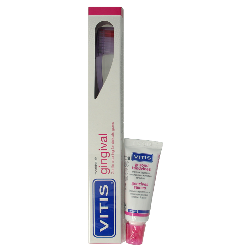 Vitis Tandenborstel gingival gezond tandvlees 1 Stuks