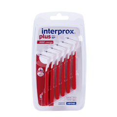 Interprox Plus ragers mini conical rood 6 Stuks