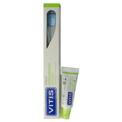 Vitis Orthodontic access borstel met sample tandpasta 1.00 Set