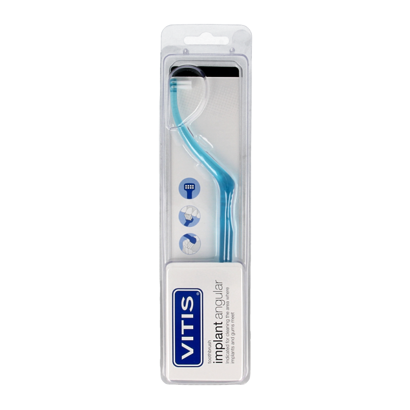 Vitis Implant tandenborstel angular 1.00 Stuks