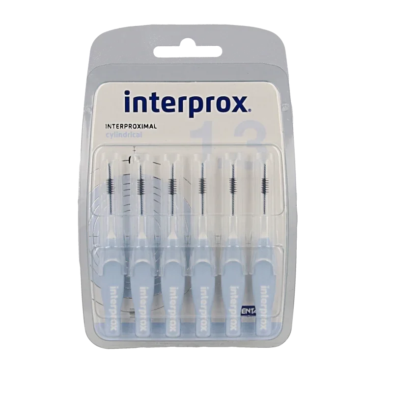 Interprox Premium cylindrical 1.3 licht blauw 3.5mm 6 Stuks