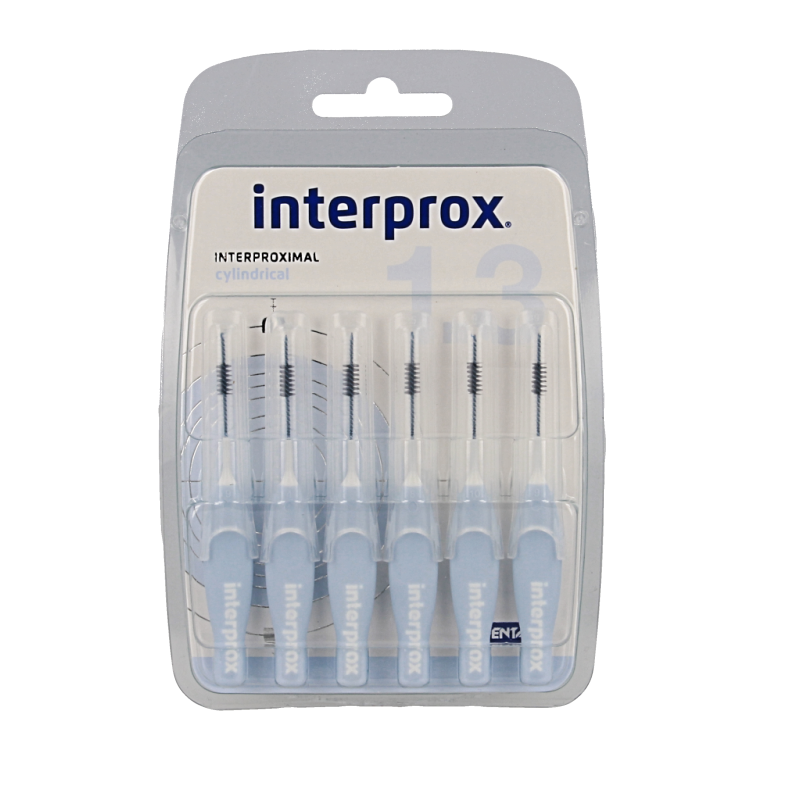 Interprox Premium cylindrical 1.3 licht blauw 3.5mm 6 Stuks
