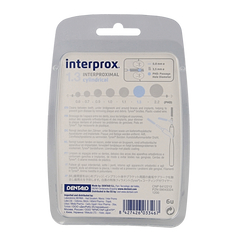 Interprox Premium cylindrical 1.3 licht blauw 3.5mm 6 Stuks