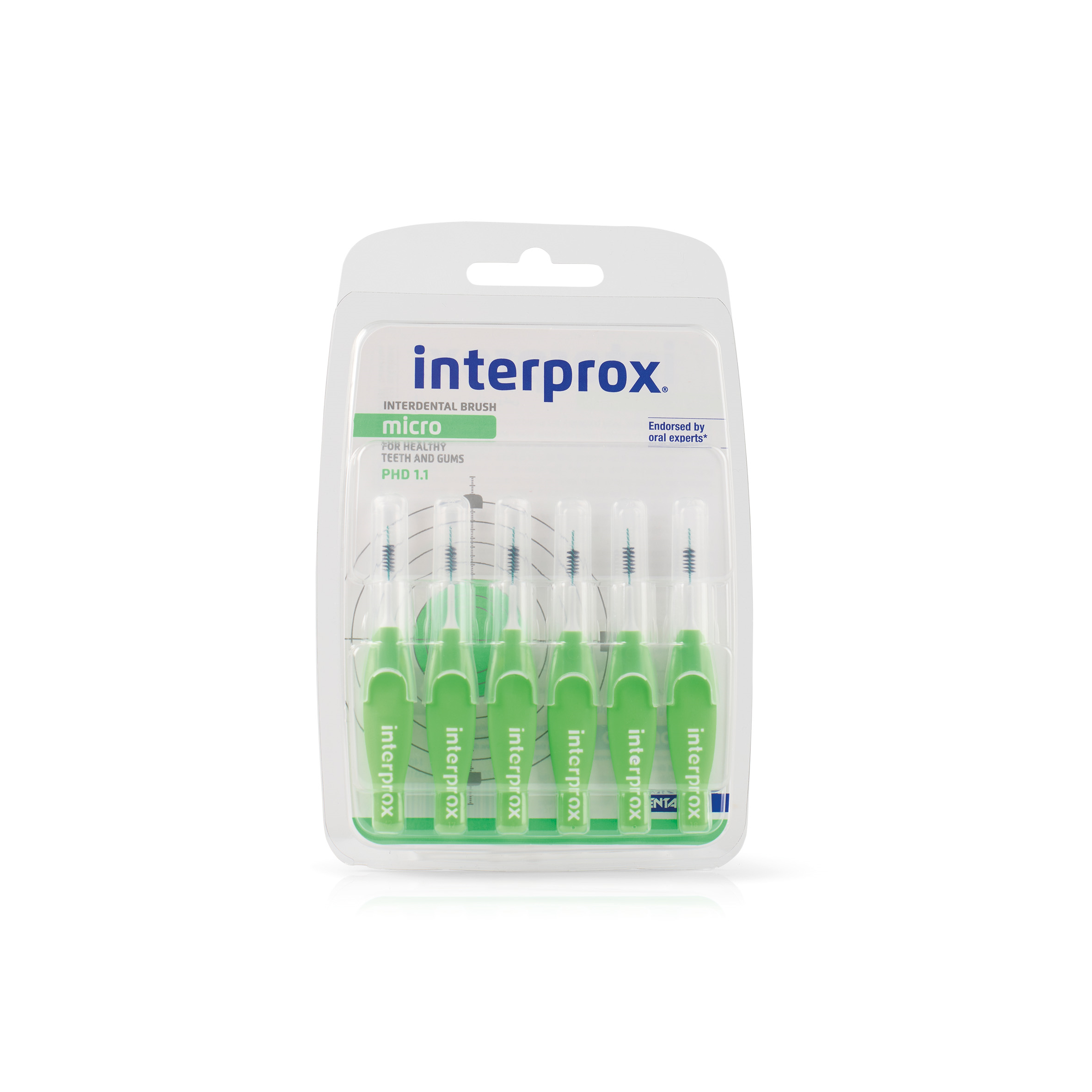 Interprox Micro 1.1 groen 6 Stuks